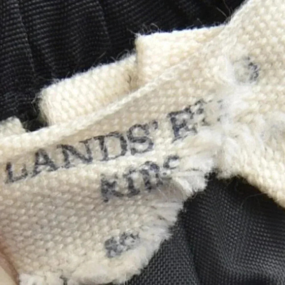 Land's End Kids Squall Waterproof Insulated Iron Knee Snow Pants Black Size 7 - Picture 5 of 9